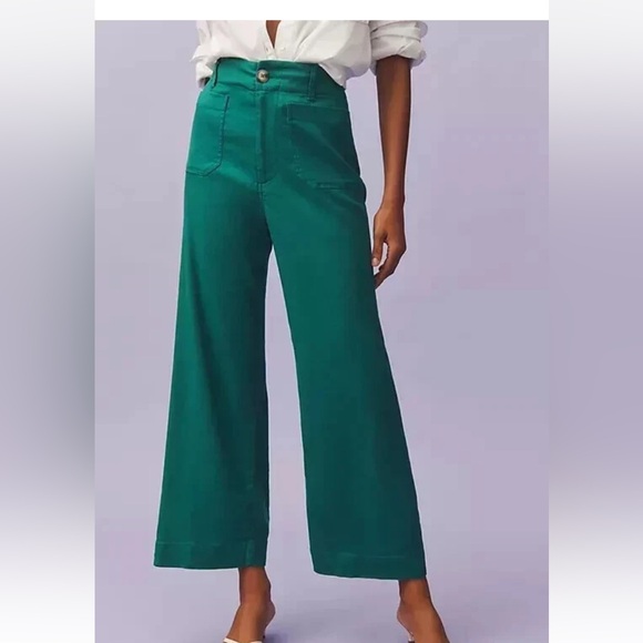 Anthropologie Pants - Anthropologie Courtney wide leg pants